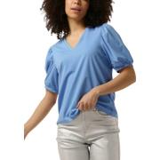 Casual Stijlvolle Blauwe Top Object , Blue , Dames