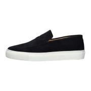 Christian Loafer Slip-On Sneaker Stijl Goosecraft , Blue , Heren