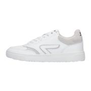 Heren Lage Sneakers Duke HUB , White , Heren