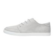 Grijze Tennisgeïnspireerde Sneaker HUB , Gray , Heren