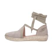 Taupe Espadrilles met Jute Zool Fred De La Bretoniere , Beige , Dames