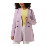 Lila Jas Blazer voor Dames Giacomo , Purple , Dames