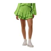 Groene Minirok Yanick-sh Harper & Yve , Green , Dames