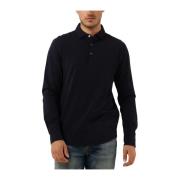 Heren Polo & T-shirts in Donkerblauw Profuomo , Blue , Heren