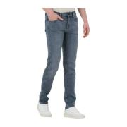 Slim Fit Delaware3 Jeans Grijs Hugo Boss , Gray , Heren