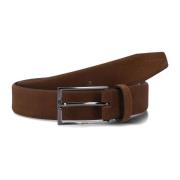 Bruin Suède Riem Calindo Hugo Boss , Brown , Heren