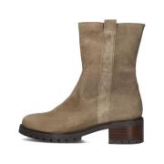 Taupe Suede Chelsea Boots Romee Tango , Beige , Dames