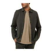 Donkergroen Overshirt Lavi The GoodPeople , Gray , Heren