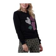 Artiste Basic Sweat Dames Sweater Colourful Rebel , Black , Dames