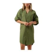 Groene Maxi Jurk Penn&Ink N.Y , Green , Dames