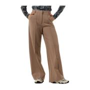 Wijde Broek Layla Camel Catwalk Junkie , Brown , Dames