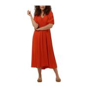 Dames Jurken Ravenmd Long Dress Modström , Orange , Dames