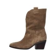 Bruine Western Stijl Laarzen Gabor , Brown , Dames