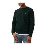 Heren Crew Neck Sweatshirt Groen Lyle & Scott , Green , Heren