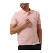 Heren Polo & T-shirt Collectie Lacoste , Pink , Heren
