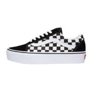 Lage Platform Sneakers Old Skool Stijl Vans , Multicolor , Dames