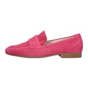 Roze Suède Loafers met Stijl Gabor , Pink , Dames