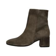 Taupe Suède Enkellaars Comfort Stijl Gabor , Brown , Dames