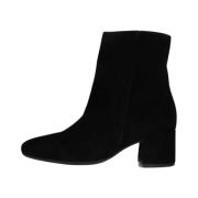 Dames Enkellaarsjes 980.1 Zwart Gabor , Black , Dames