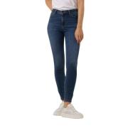 Scarlett High Skinny Jeans Blauw Lee , Blue , Dames