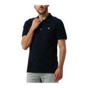 Heren Polo T-shirt Lyle & Scott , Blue , Heren