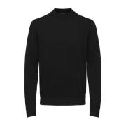 trui Selected Homme , Black , Heren