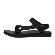 Dames Avontuur Sandalen Teva , Black , Dames