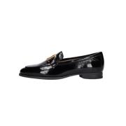 Zwarte Loafers voor Dames Unisa , Black , Dames