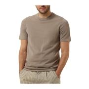 Heren Polo & T-shirts Valentin Drykorn , Beige , Heren