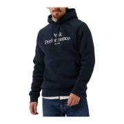 Heren Original Hood Sweater Blauw Peak Performance , Blue , Heren