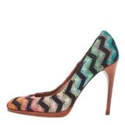 Pre-owned Mesh heels Missoni Pre-owned , Multicolor , Dames