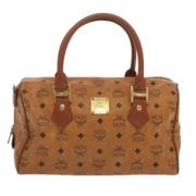 Pre-owned Canvas handbags MCM Pre-owned , Brown , Dames