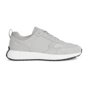 Grijze Sneakers voor Mannen Geox , Gray , Heren