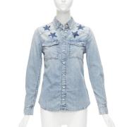 Pre-owned Denim tops Givenchy Pre-owned , Blue , Dames