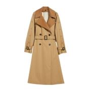 Klassieke Trenchcoat Max Mara Weekend , Beige , Dames