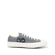 Hart Motief Canvas Sneakers Grijs Comme des Garçons Play , Gray , Dame...