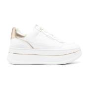 Gouden Vetersneakers Michael Kors , White , Dames