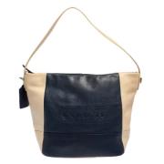 Pre-owned Leather shoulder-bags Coach Pre-owned , Blue , Dames