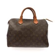 Pre-owned Canvas louis-vuitton-bags Louis Vuitton Vintage , Brown , Da...