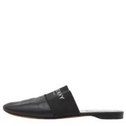 Pre-owned Leather flats Givenchy Pre-owned , Black , Dames