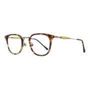 Antique Gold Brown Eyewear Frames Matsuda , Brown , Unisex