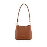 Nano Camel Crossbody Tas Pourchet Paris , Brown , Dames