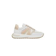 Witte Licht Perzik Runner Sneakers Alexander Smith , Multicolor , Dame...