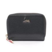 Pre-owned Leather wallets Christian Louboutin Pre-owned , Black , Dame...