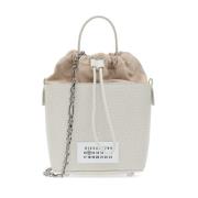 ‘5Ac mini’ schoudertas Maison Margiela , Beige , Dames