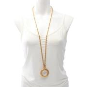 Pre-owned Glass chanel-jewelry Chanel Vintage , Beige , Dames