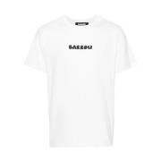 Teddy Print T-shirt Barrow , White , Heren