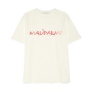 Biologisch Katoenen T-shirt Maliparmi , White , Dames