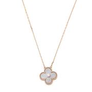 Pre-owned Rose Gold necklaces Van Cleef & Arpels Pre-owned , Yellow , ...