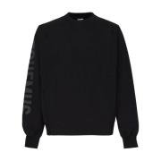 Zwarte Sweater Collectie Jacquemus , Black , Heren
